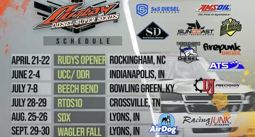 Events: 2023 ODSS Racing Schedule