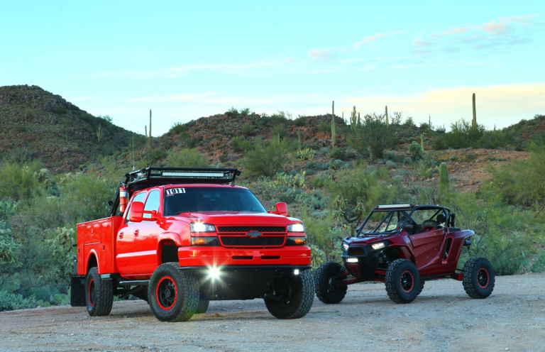 Cut to the Chase: A Polaris Racer’s Custom Chase Truck