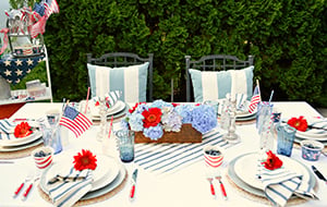 A Festive 4th of July Table