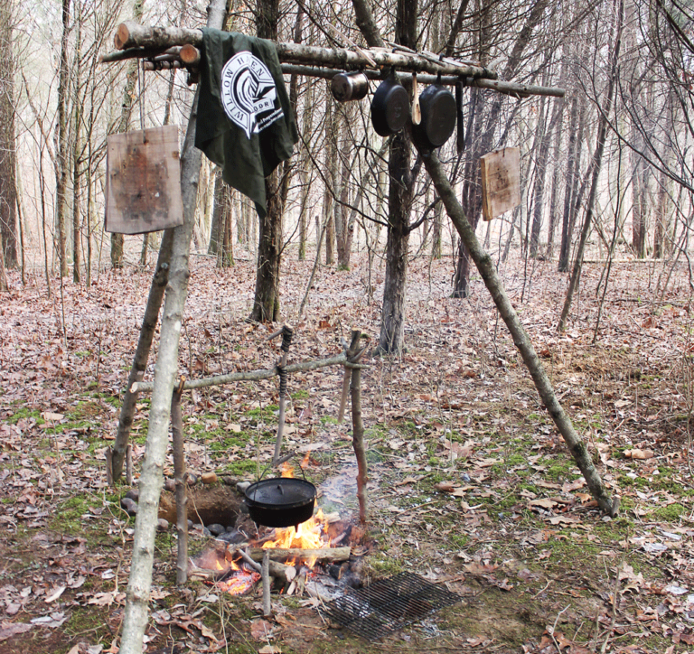 How To Build a Bushcraft Kitchen