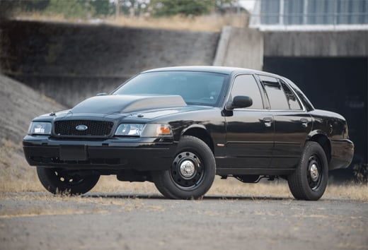A Power Stroke equipped, 12-Second Crown Vic