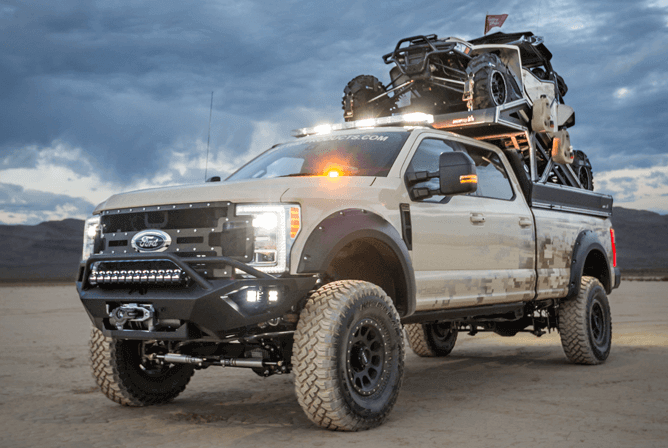 HELLWIG’S 2018 F-350 SEMA BUILD DOES IT ALL IN STYLE
