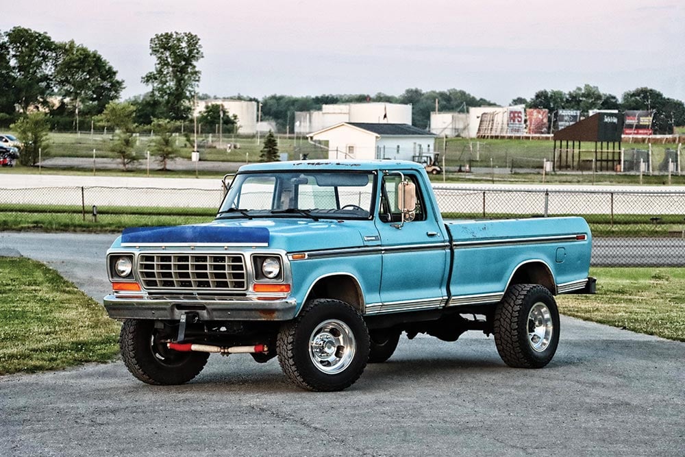 Homegrown 1978 High Boy Ford Cummins Swap