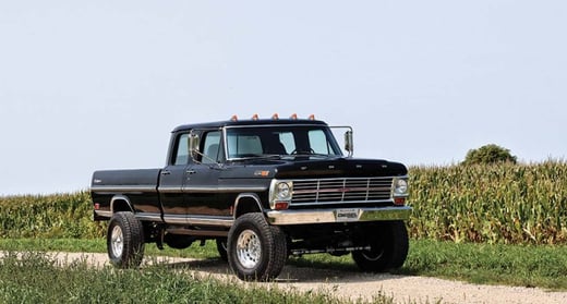 A ’69 F-350 With An Unlikely Powertrain And A Super Duty Chassis