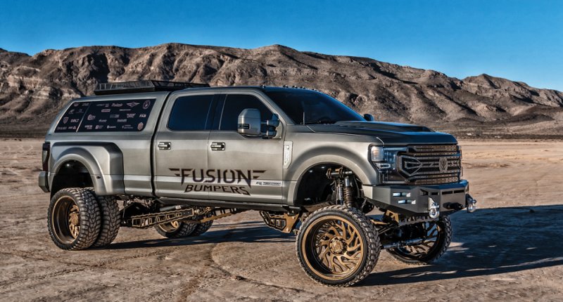 A F-350 Dually Built For The Big Show