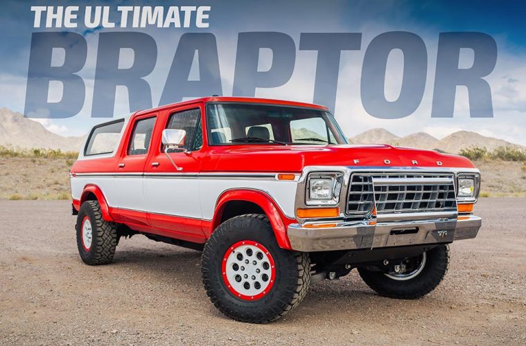 The BRAPTOR! 1979 Bronco meets an SVT Raptor!