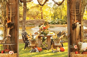 Throw An Inspirational Harvest Dinner Outdoors