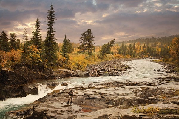 Fishing in the Fall