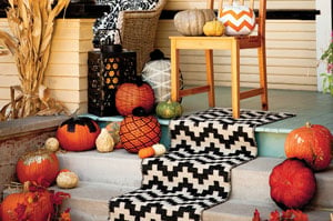 Pretty Up Your Porch With DIY Pumpkins
