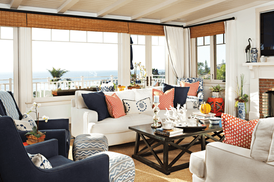 House Tour: A Beach House with Fall Flair