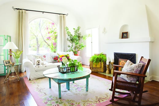 A Revitalized Spanish Colonial Cottage
