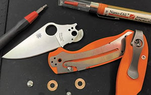 How To Assemble a Folding Knife Maintenance Kit