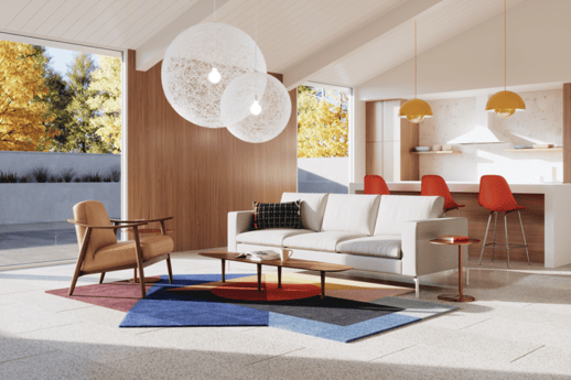Pin It to Win It! Bold Living Room Look