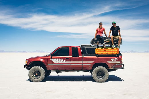 1990 Toyota Pickup That Traveled the Globe