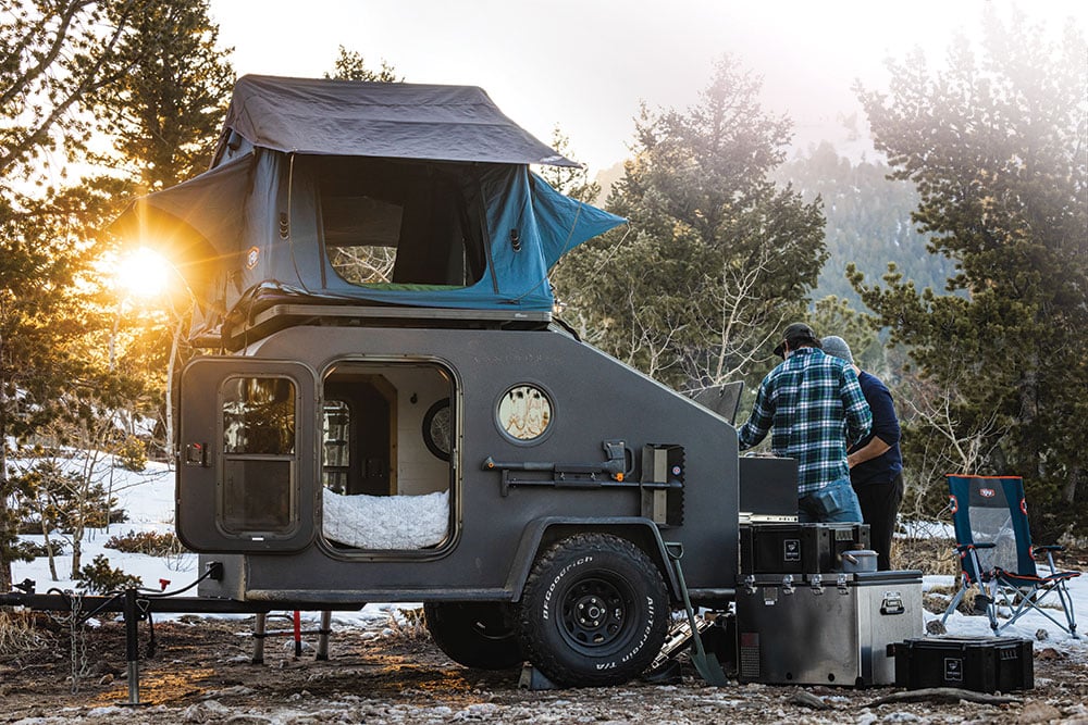 Campworks NS-1 Trailer Revolutionizes Solar-Powered Remote Travel
