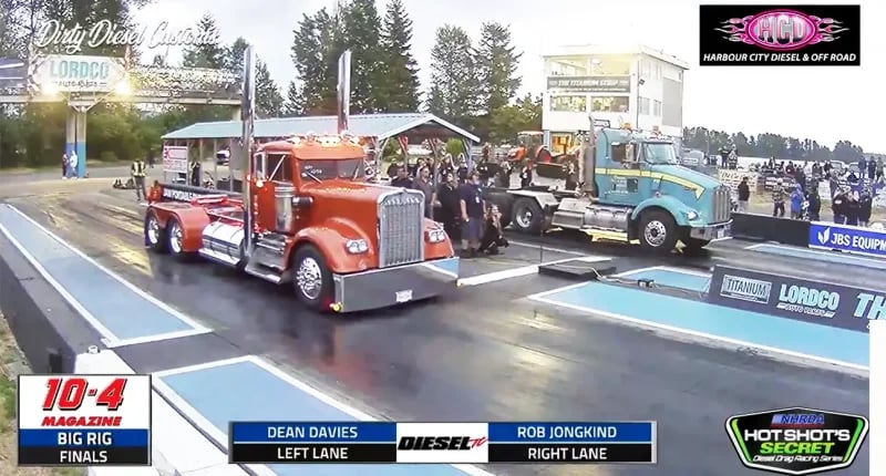 NHRDA Canadian Diesel Shootout Race Results 