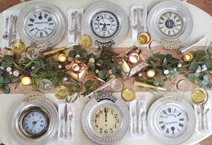 A Timeless Table For New Year’s Eve