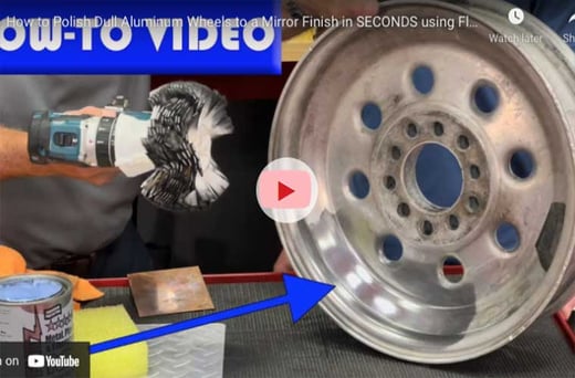 Dull Aluminum to a Mirror Finish in Seconds - Flitz Metal Polish