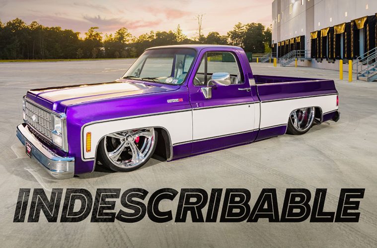 Slammed 1980 Chevrolet Squarebody C10 on 22's - Indescribable 