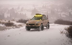 An Off-Road Porsche Drives Across the USA For Sema