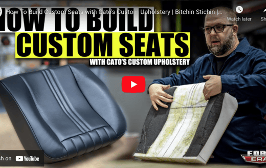 Tech Tips: How to Build Custom Seats