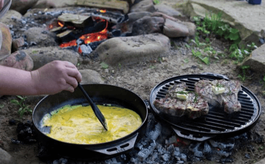 Cooking at Camp: Cast Iron Pots and Stoves 