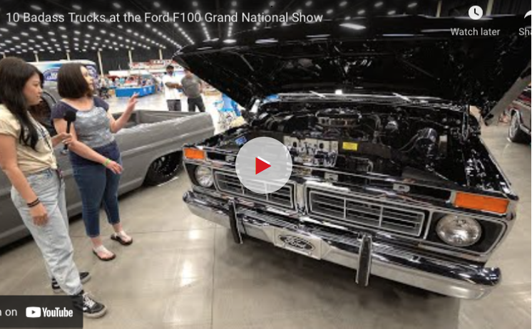 10 Badass trucks at the Ford F100 Grand National Show! 