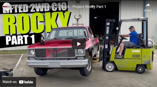 Lifted 2wd Squarebody C10 Truck - Project Rocky Part 1