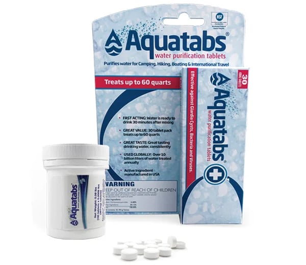 Add AquaTabs To Your Disaster Kit