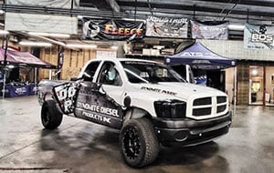 A 1,500-hp Monster of a Drag Truck