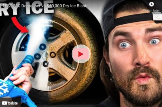 WE Test $10 Degreaser VS  $50,000 Ice Blaster… Let’s find out!   