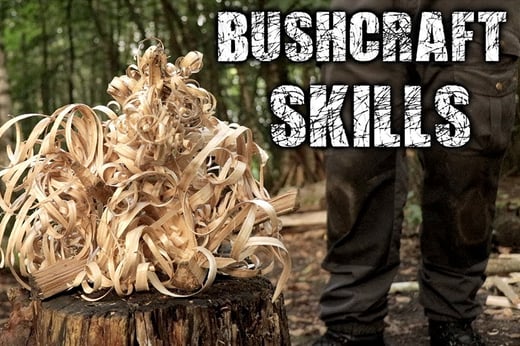 VIDEO TUTORIAL: Axe & Knife Skills, Camp Setup, Firestarting.