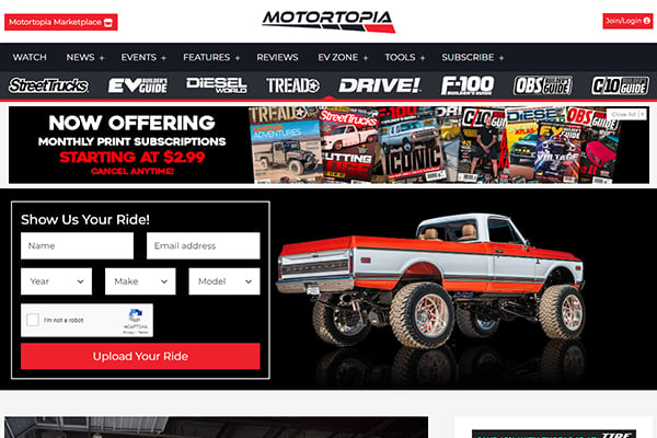 Connect with Street Trucks Enthusiasts on Motortopia!