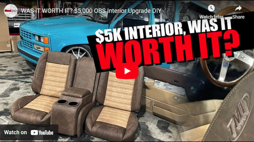 Was It Worth It? $5,000 OBS Interior Upgrade