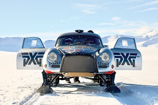Valkyrie Racing Conquered the Antarctic in a Vintage Porche 356