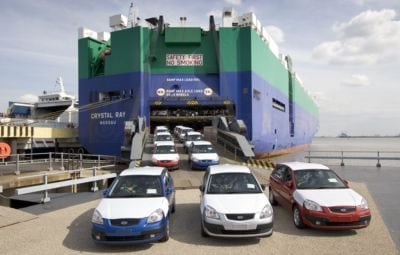 Image result for ship with cars