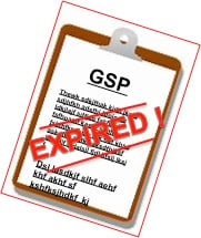 GSP Expired