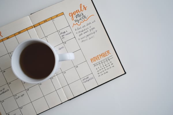 Keep a schedule