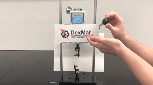 Product Announcement: Higher Strength Carbon Nanotube Yarn from DexMat