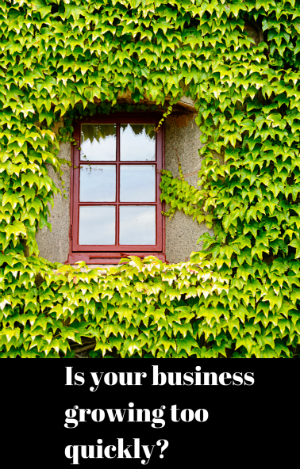 Business Growing Too Quickly