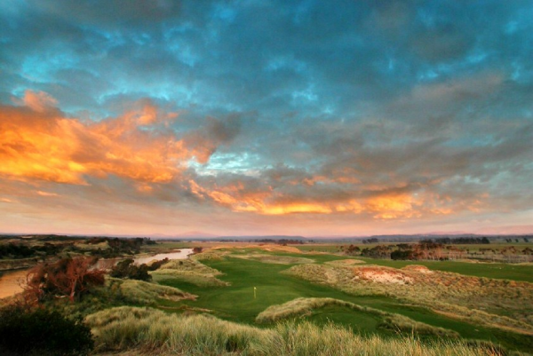 Beautiful Barnbougle Dunes in Tasmania, Australia