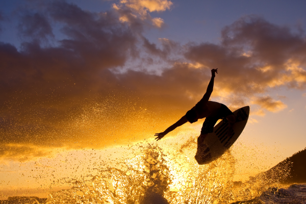 Sunset Surfer