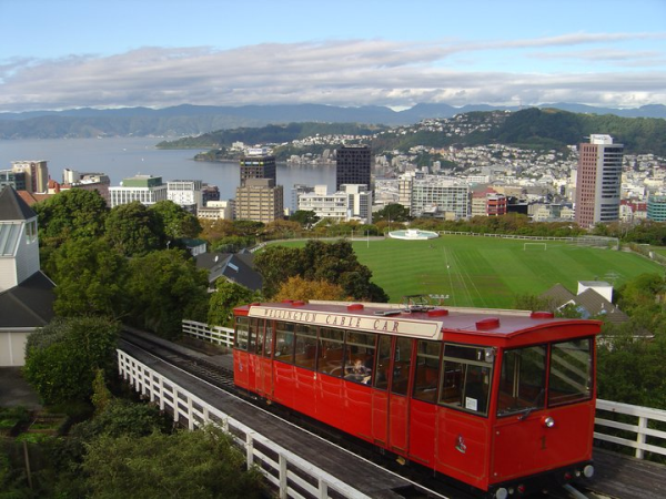 Wellington City's Famous Cable Car