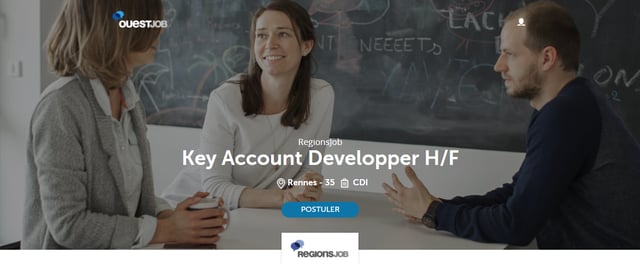 Annonce Key account Developper RegionsJob