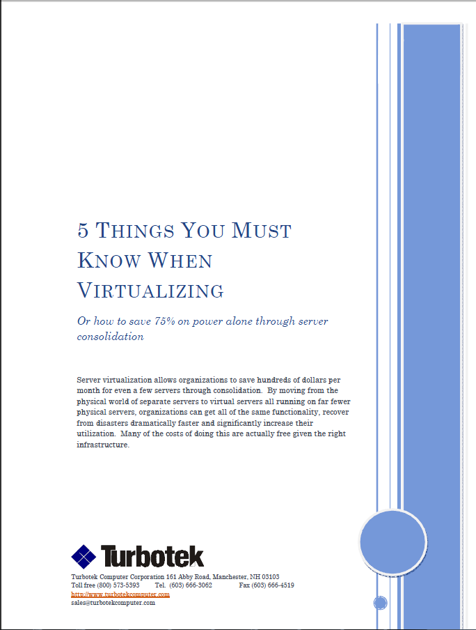 Small Business IT Virtualization