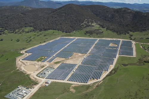 Image: 20 MW Royalla Solar Farm in ACT. A CCIONA Energy grid connected the biggest photovoltaic plant in Australia in 2014 as a contractor for Fotowatio Renewable Ventures (FRV). Image: 20 MW Royalla Solar Farm in ACT. A CCIONA Energy grid connected the biggest photovoltaic plant in Australia in 2014 as a contractor for Fotowatio Renewable Ventures (FRV).
