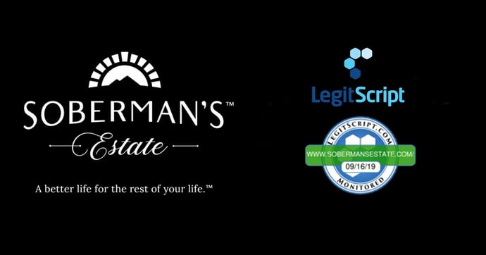 Soberman's Estate becomes LegitScript Certified