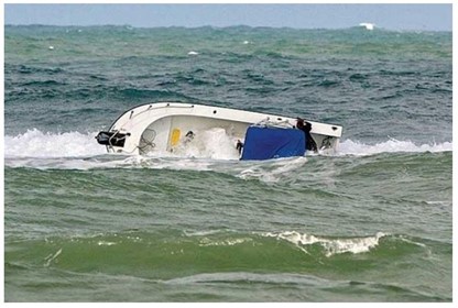 sinking boat