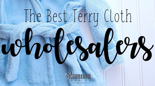 best terry cloth wholesalers 