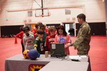 army robots driving